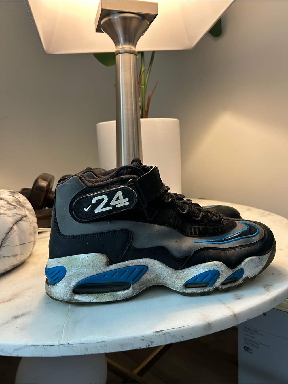 Nike Air Griffey Max 1 Blue Photo Grey Black SZ 11 Sneakers 354912-009